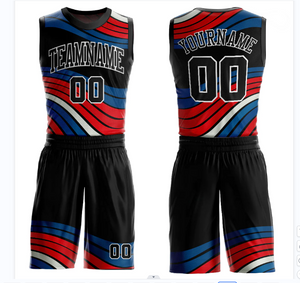 Custom Basketball Jerseys Basketball Uniform Wholesale Blank Polyester Sublimation Quick Dry Man Basketball Jersey Sets Designs