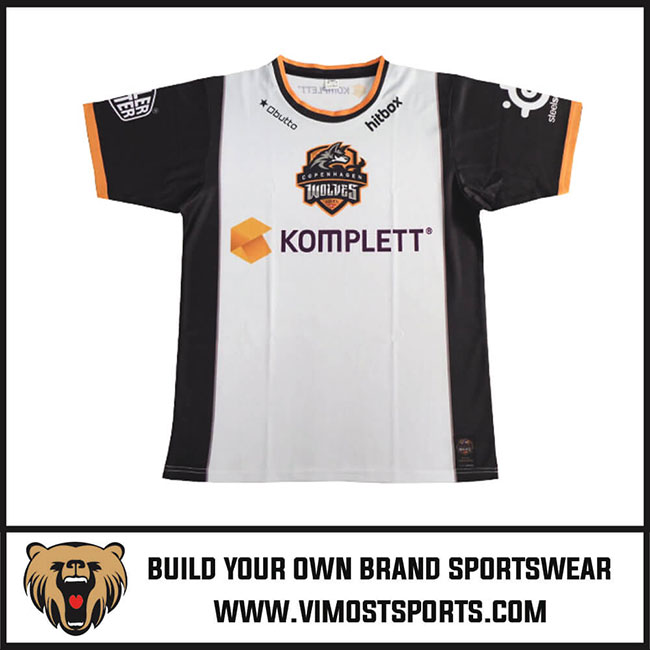 Custom Sublimated Esports Wear with 100%polyester from China Factory