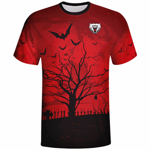 High Quality Sublimation Tee T Shirt Men T-Shirt 100% Polyester Round Neck Men's T-shirt
