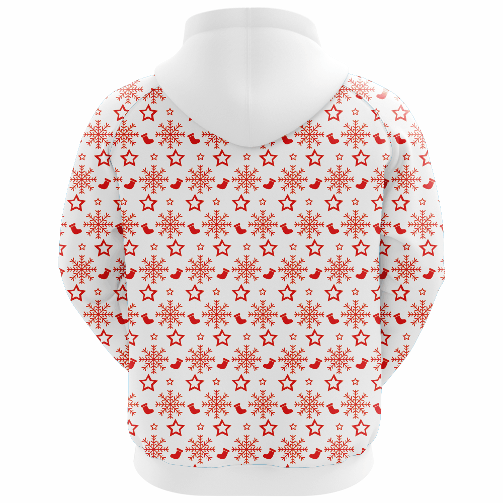 New Fashion Custom Sublimated Hoodie of White Hood Designed for Women
