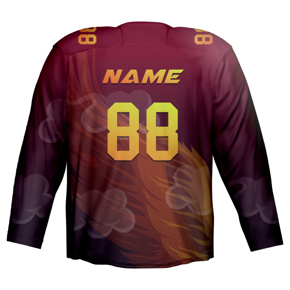 HOT SALE ICE HOCKEY JERSEY，FULL SUBLIMATIOM PRINTING,DO NOT FADE 