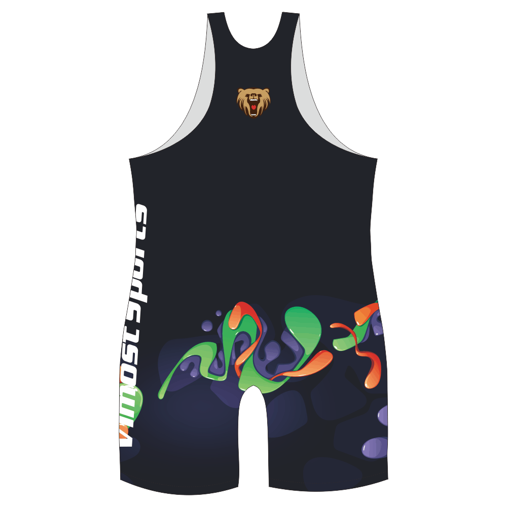 2023 Fashion Design Personalized Wrestling Singlet Buy Subliation