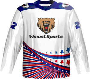 Sublimated Ice Hockey Jerseys Custom Reversible Hockey Jerseys