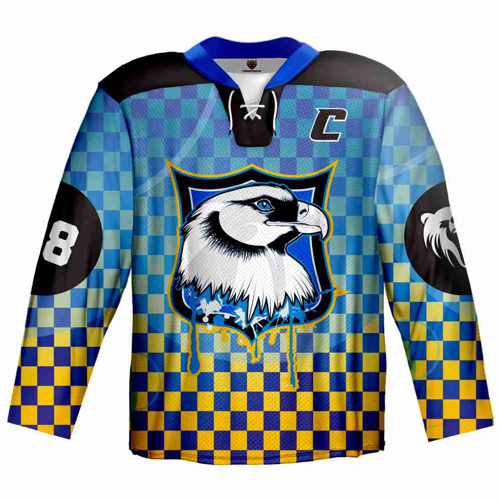 HOT SALE ICE HOCKEY JERSEY，FULL SUBLIMATIOM PRINTING,DO NOT FADE 