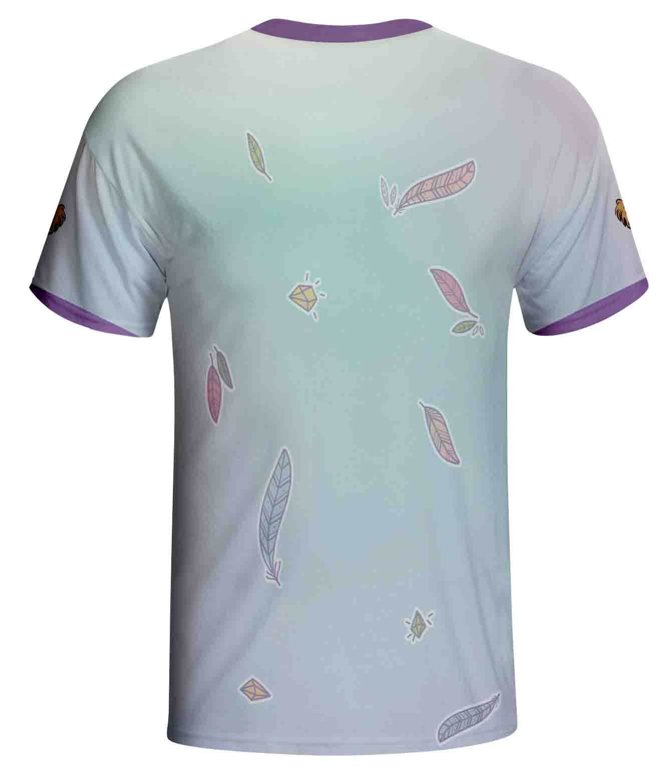Sublimated 100% Polyester Good Quality Tee Customize for Women