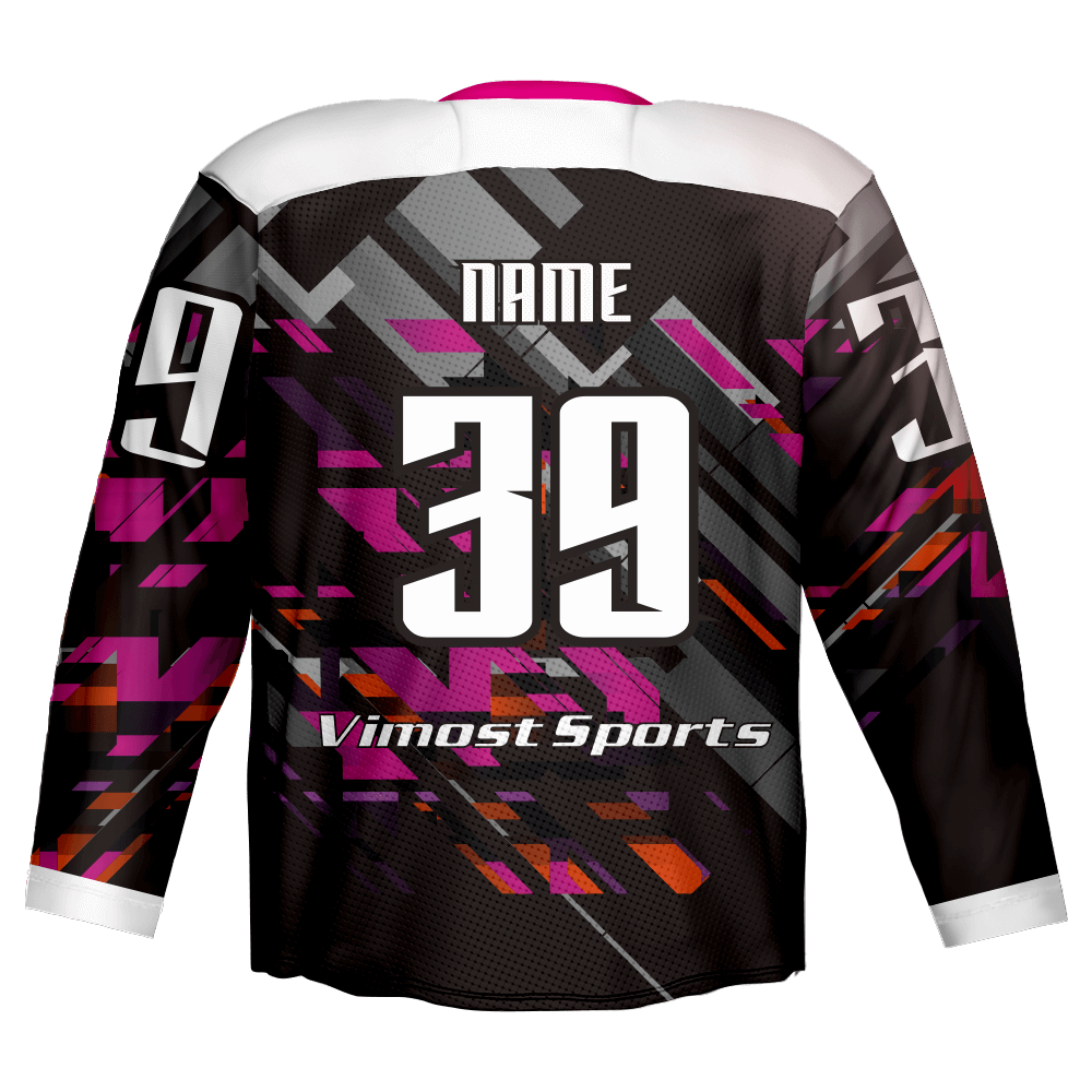 100% Polyester Custom Sublimated Ice Hockey Jersey with Good Quality at Reasonable Price