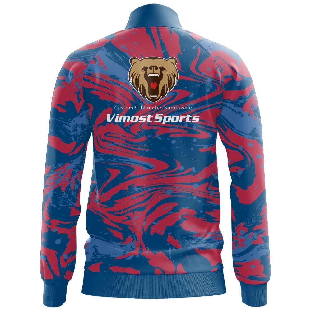 New Style Sublimated Jacket of Blue And Red Colors Customize for You