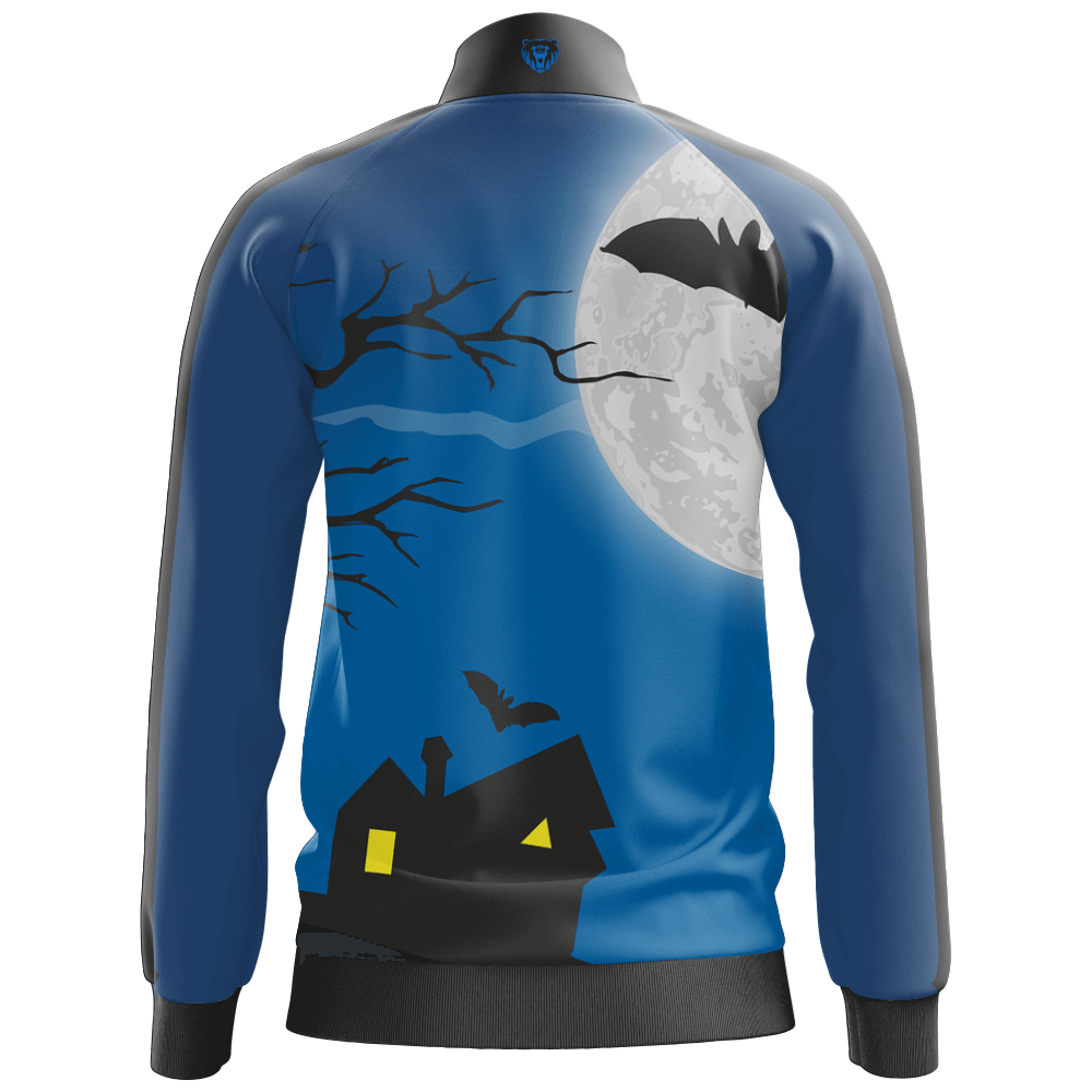 Custom Moisture-wicking Sublimated Jacket Designed for Halloween