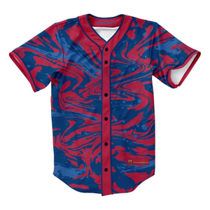 Sublimated 100% Polyester Baseball Jerseys with Good Quality Customize for You