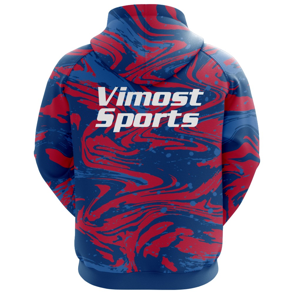 Good Quality Hoodie of Blue And Red Colors with New Style 