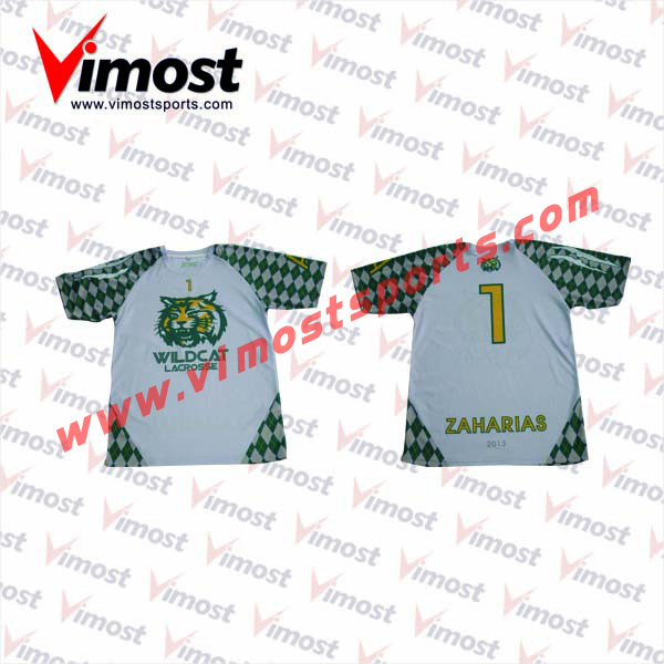 Custom Men's Raglan Short Sleeve Lacrosse Shooter Shirt