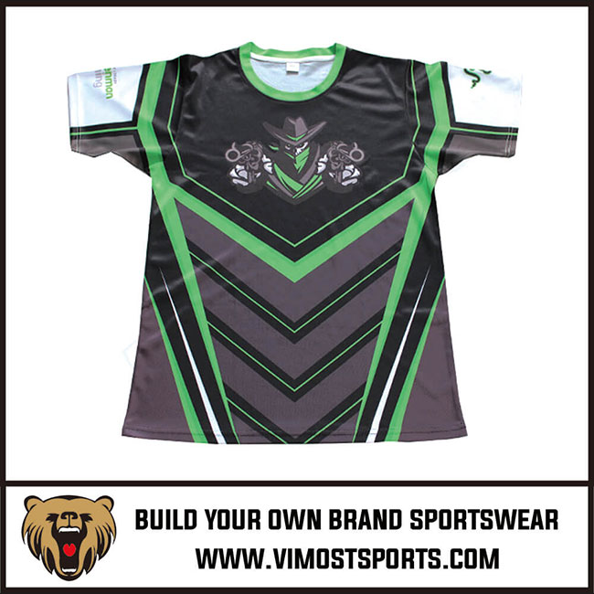 Custom Sublimated Esports Wear with 100%polyester