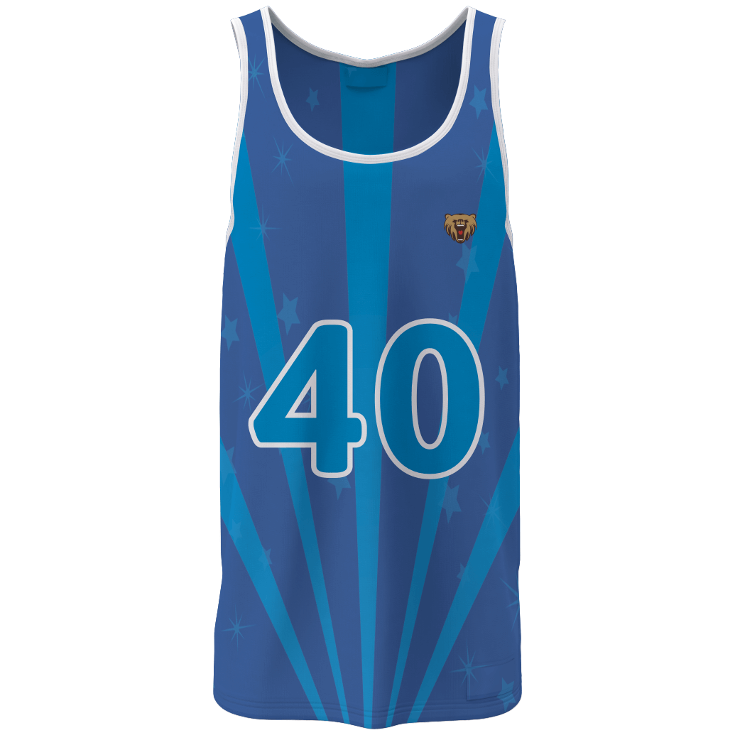 Custom Sublimated Basketball shirtswith 100%polyester From China