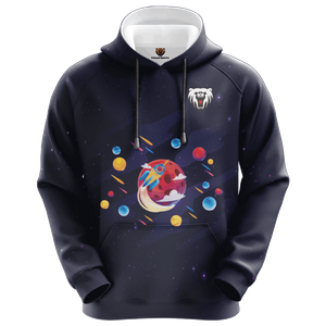 Sublimated Vimost Hoodie Customized 100% polyester Made