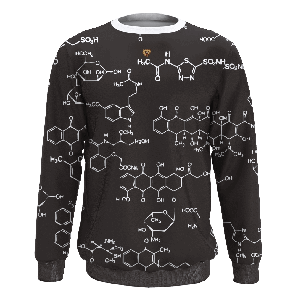 2022 Custom Sublimated Sweater Designed with Ribbed Bottom Hem And Cuff