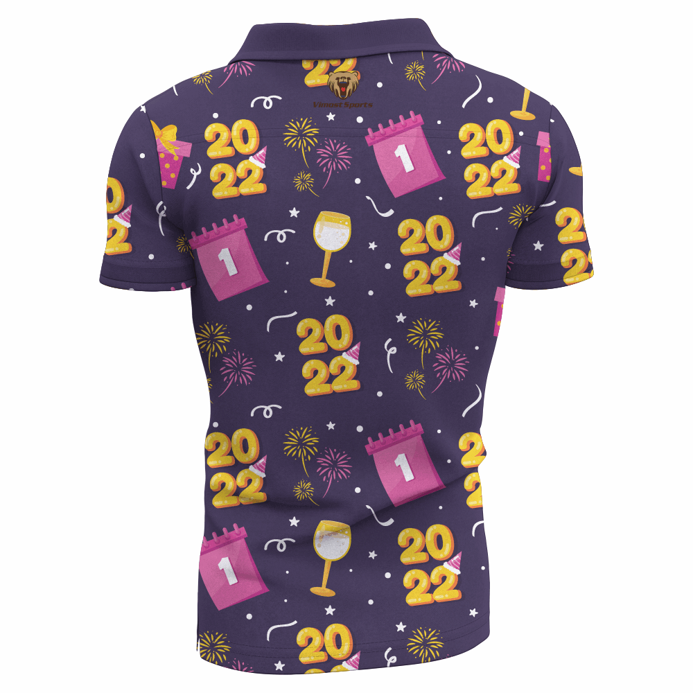 2022 Custom Polo Shirts of Two-button Neck with Newest Fashion From Vimost