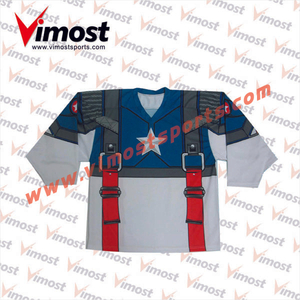 Heart-shaped Custom Ice Hockey Jerseys with No Limit for Design And Size