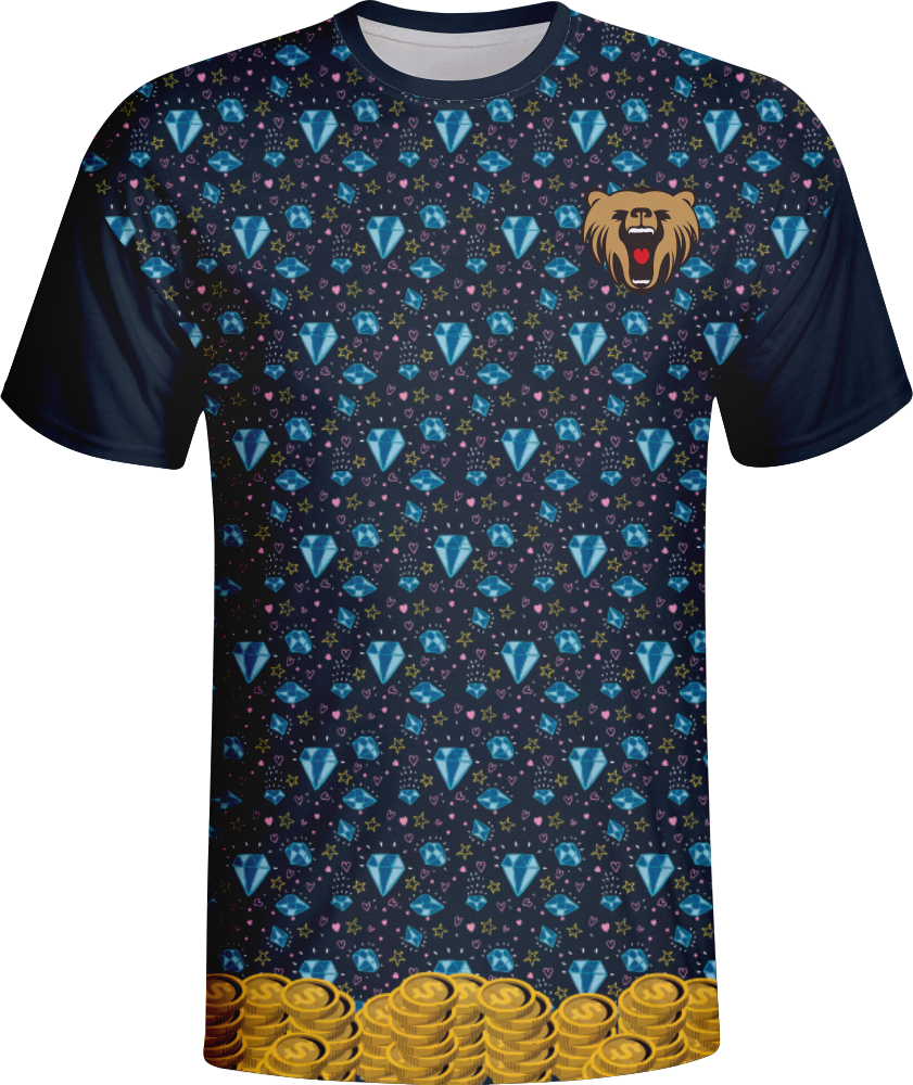 Sublimated Soft Shirt Customized Gym Wear