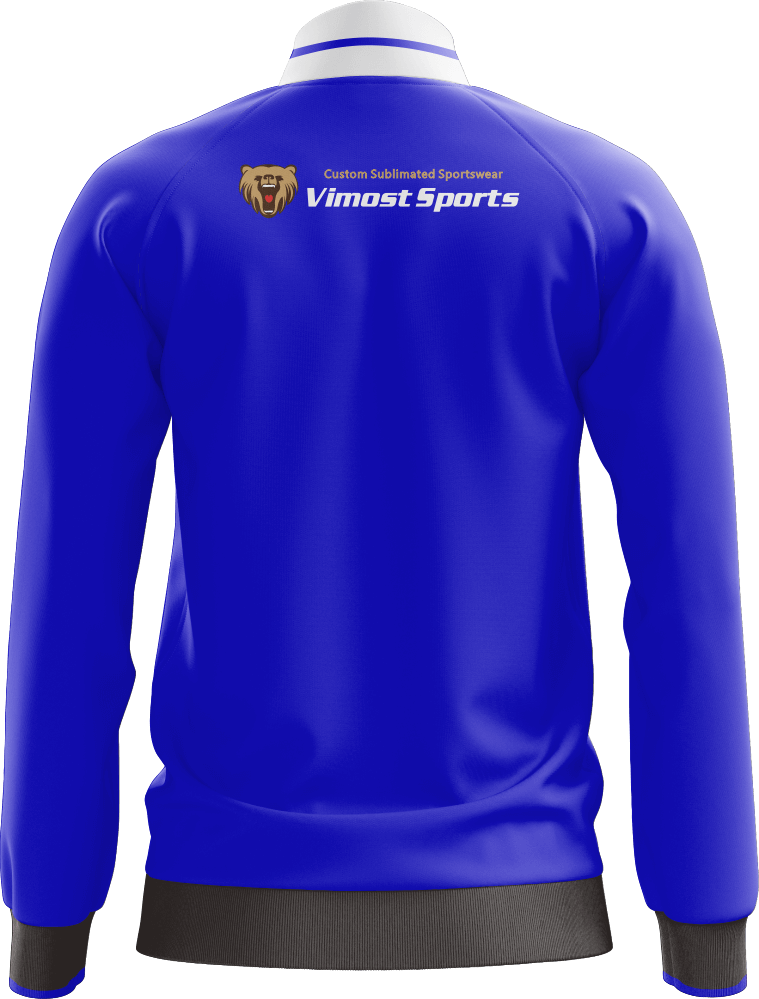 New Style Sublimated Blue Jacket of Good Quality