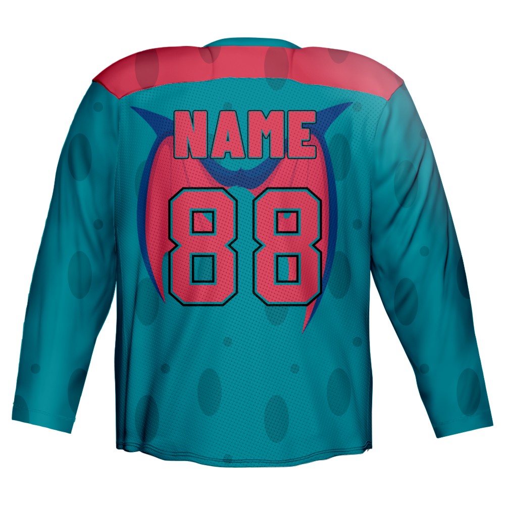 2022 New Fashion Sublimated Ice Hockey Jersey with Shoulders