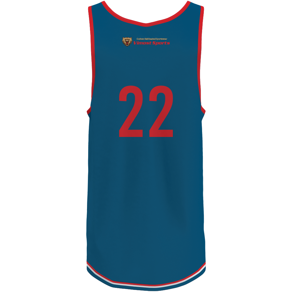 Custom Sublimated Basketball Wear with 100%polyester