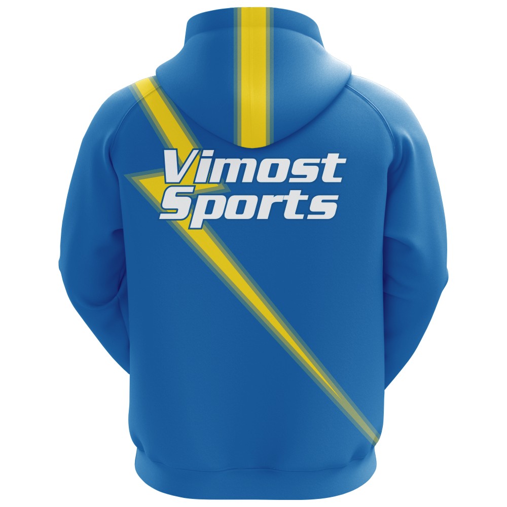 2022 Custom Sublimated Hoodie of Blue Colors 