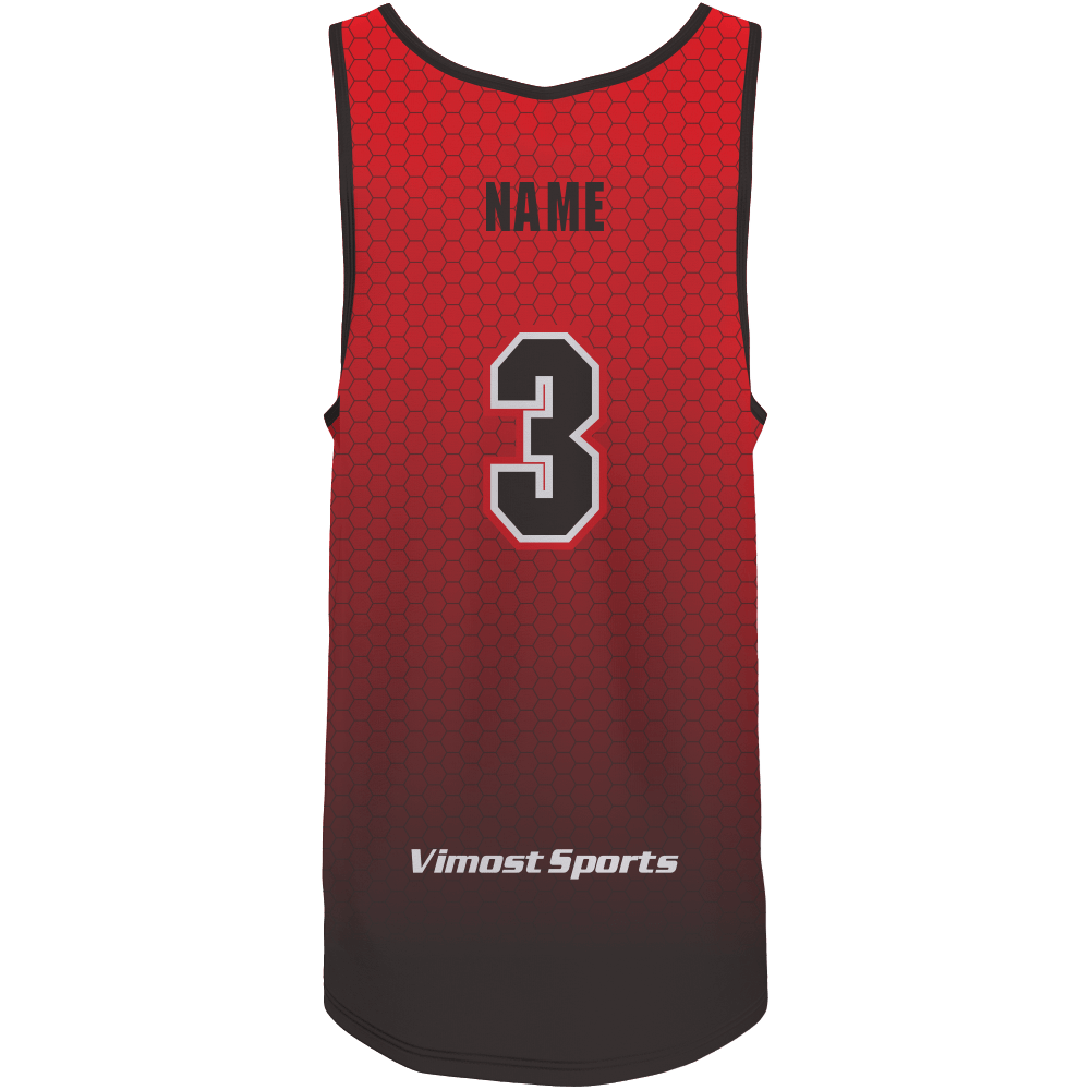 2022 Custom Sublimated Basketball Jerseys of 100% Polyester